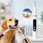Ultrasonic USB-C Rechargeable Pet Dental Cleaner (IPX7 Waterproof)