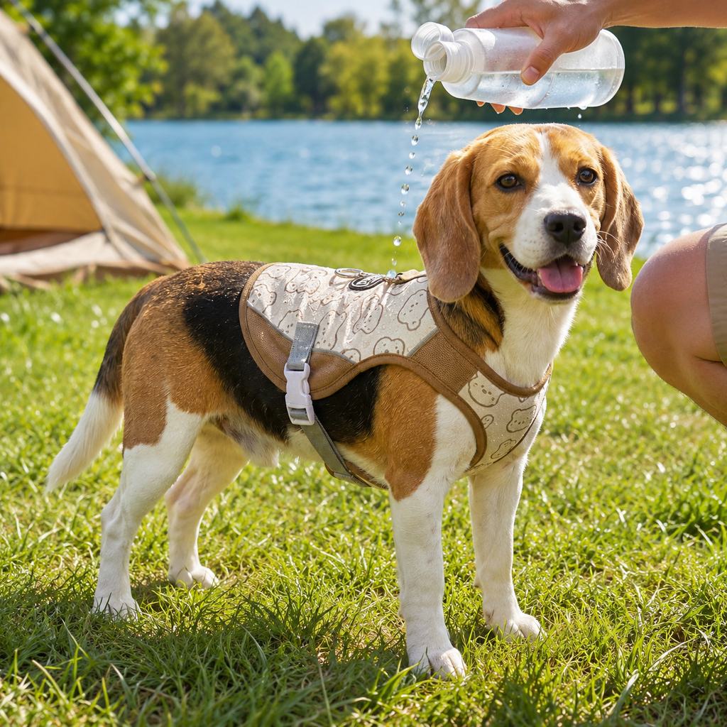 Water-Activated Cooling & Breathable Mesh Dog Vest