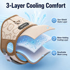 Water-Activated Cooling & Breathable Mesh Dog Vest