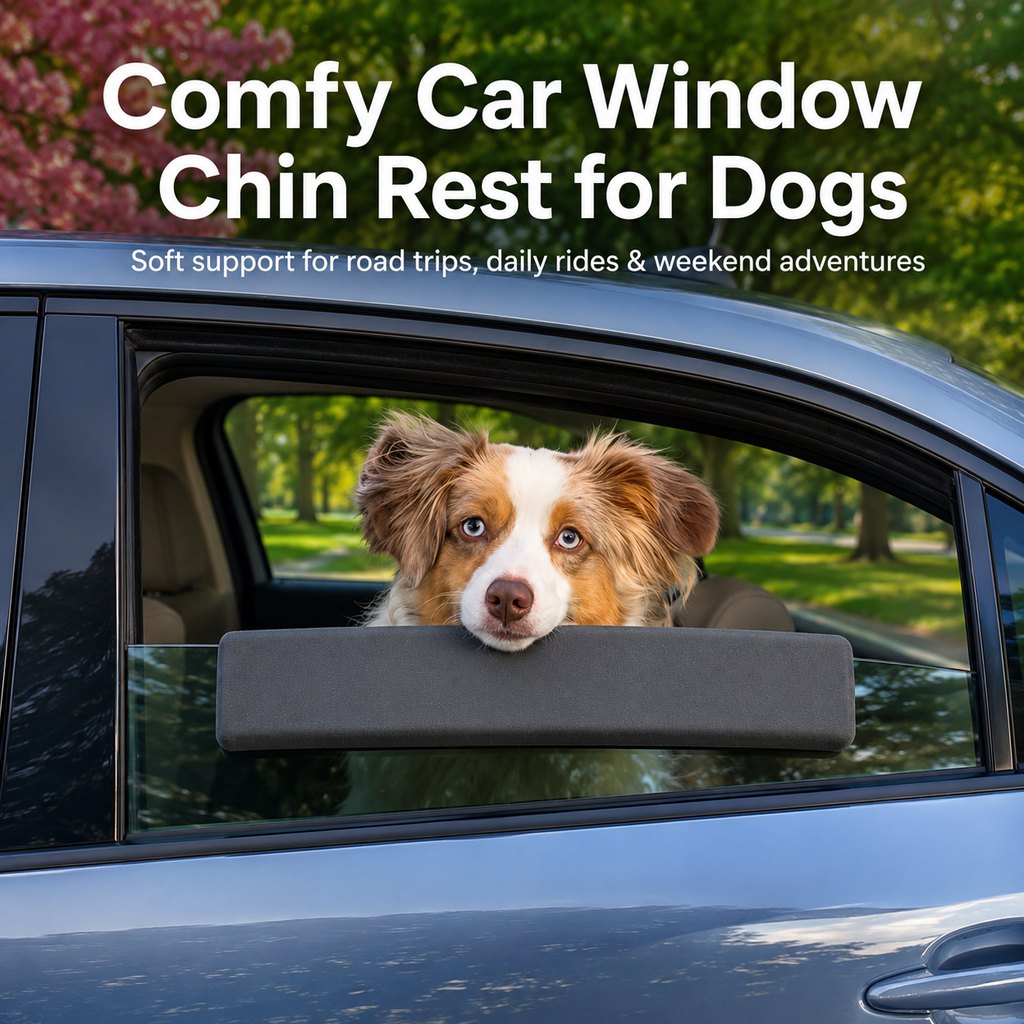 Waterproof Padded Dog Car Window Cushion