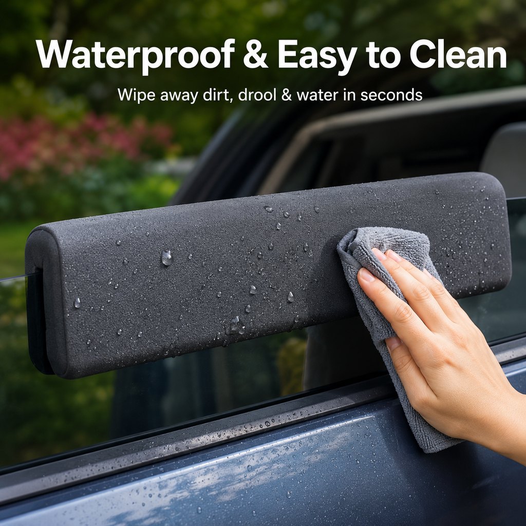 Waterproof Padded Dog Car Window Cushion