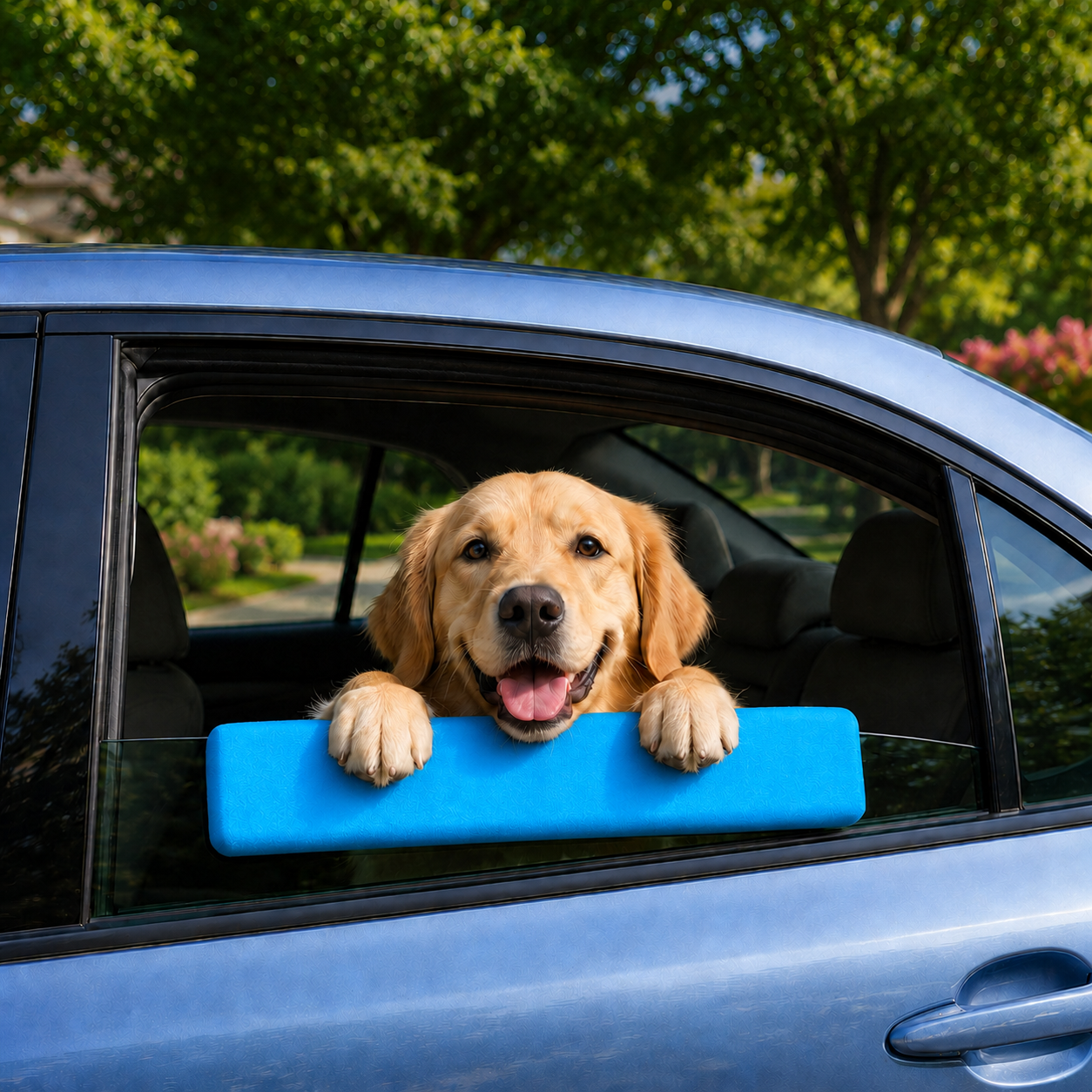 Waterproof Padded Dog Car Window Cushion