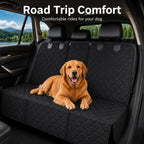 Waterproof Quilted Non-Slip Rear Bench Pet Car Seat Cover