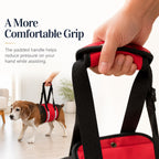 Wide EVA-Cushioned Belly Support Dog Lift Sling (Adjustable Straps)