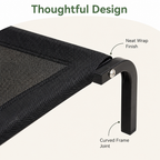 DogBedHouse Elevated Breathable Mesh & Canopy Shade Dog Bed