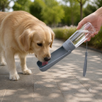 DogBedHouse Leak-Proof & Foldable Pet Water Bottle (18.6 fl oz)