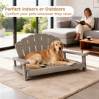 Spacious Resin Dog Bed Suitable for Both Indoor And Outdoor Use, Easy to Maintain As It Doesn'T Conceal Dirt, Sturdy And Stable Without Risk of Collapsing, Slip-Resistant And Durable, Designed for Large Dogs