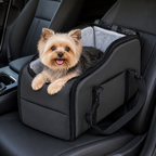 DogBedHouse Safety Leash & Adjustable Dog Car Seat (Up to 12 lb)