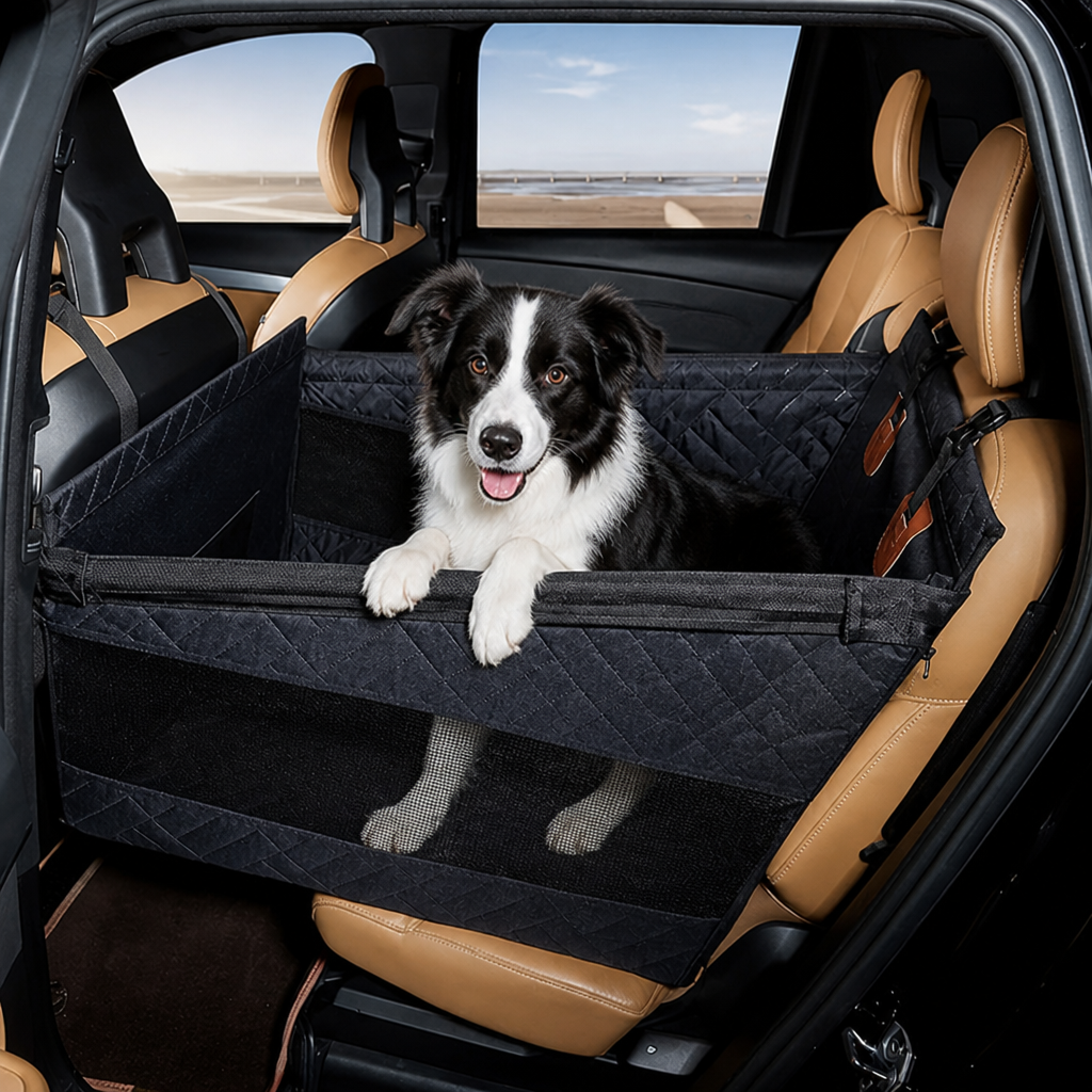 DogBedHouse Durable Hammock-Style Car Seat Extender