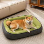 DogBedHouse All-Season Moisture-Wicking Polyester Dog Bed