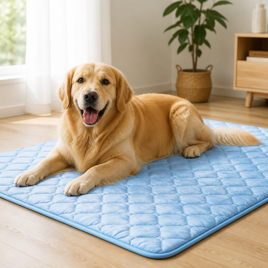 DogBedHouse Passive Cooling Sweat-Absorbing Pet Cooling Pad