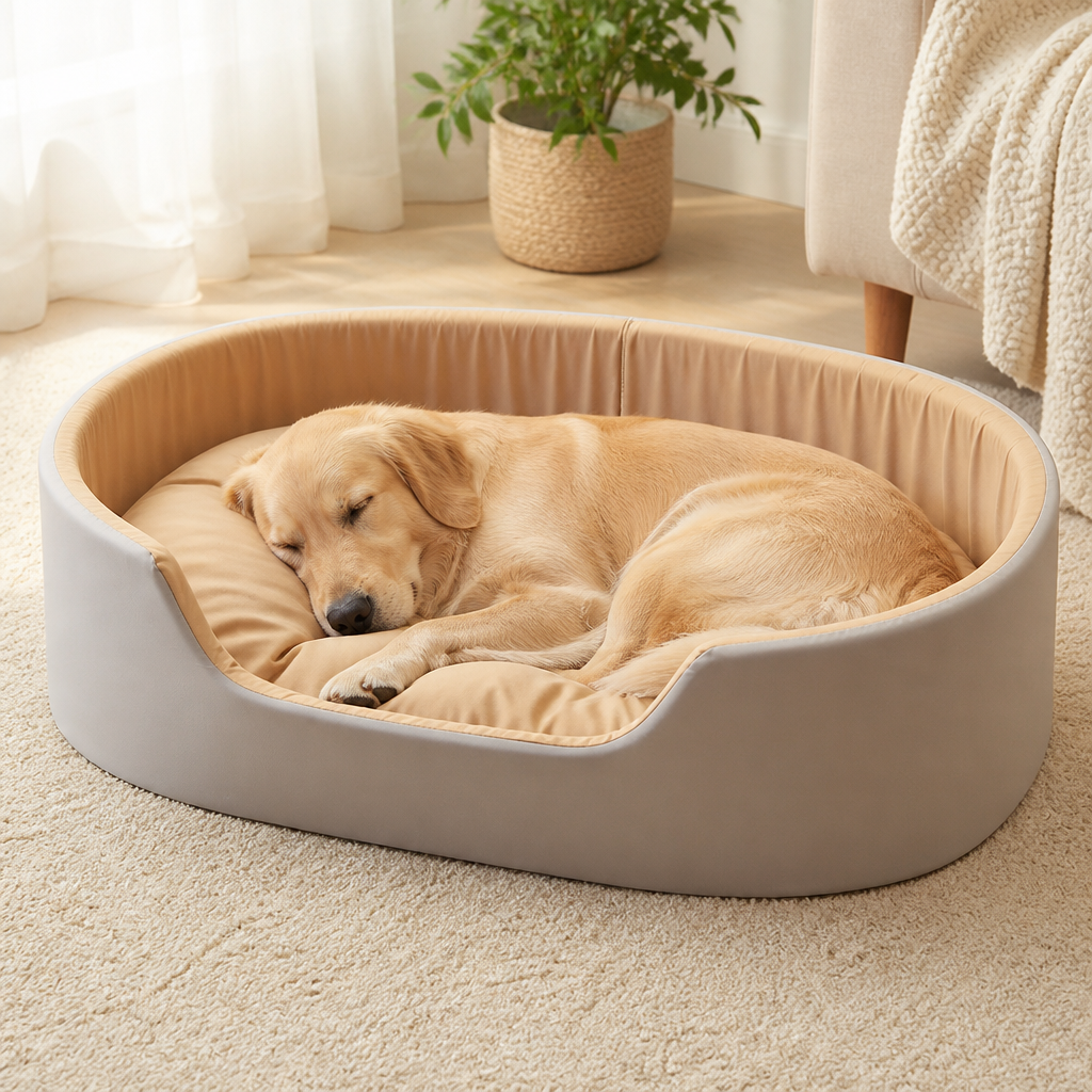 DogBedHouse Four Seasons Thick Polyester Dog Bed