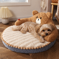 DogBedHouse Removable Mattress & Memory Foam Round Pet Bed