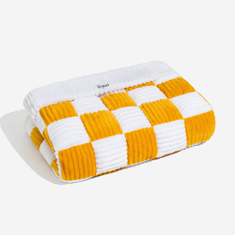Cozy Check Cuddle Couch Bed