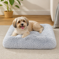 DogBedHouse Plush Lined Polyester Fill Dog Bed (Removable Cover)