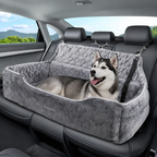 DogBedHouse Large Washable & Tethered Dog Car Seat