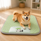 DogBedHouse Ice Bead Cooling & Easy-Clean Polyester Dog Mat