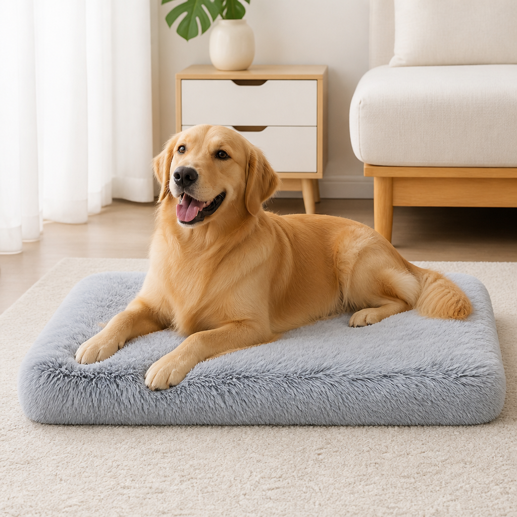 DogBedHouse Cozy Plush & Detachable Cover Dog Bed