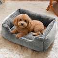 DogBedHouse Plush Mattress-Style & Easy-Clean Polyester Pet Bed