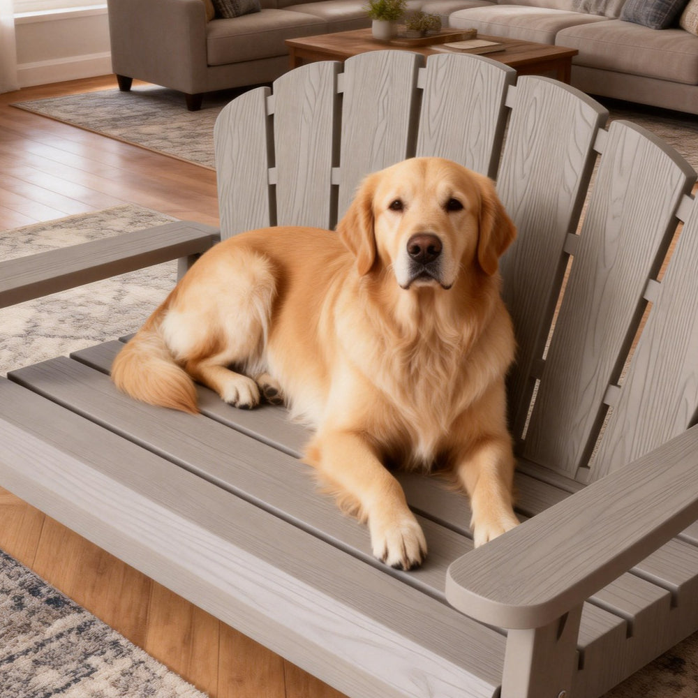 Spacious Resin Dog Bed Suitable for Both Indoor And Outdoor Use, Easy to Maintain As It Doesn'T Conceal Dirt, Sturdy And Stable Without Risk of Collapsing, Slip-Resistant And Durable, Designed for Large Dogs