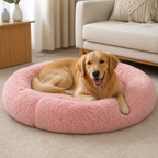 DogBedHouse Plush Donut Bolster Bed