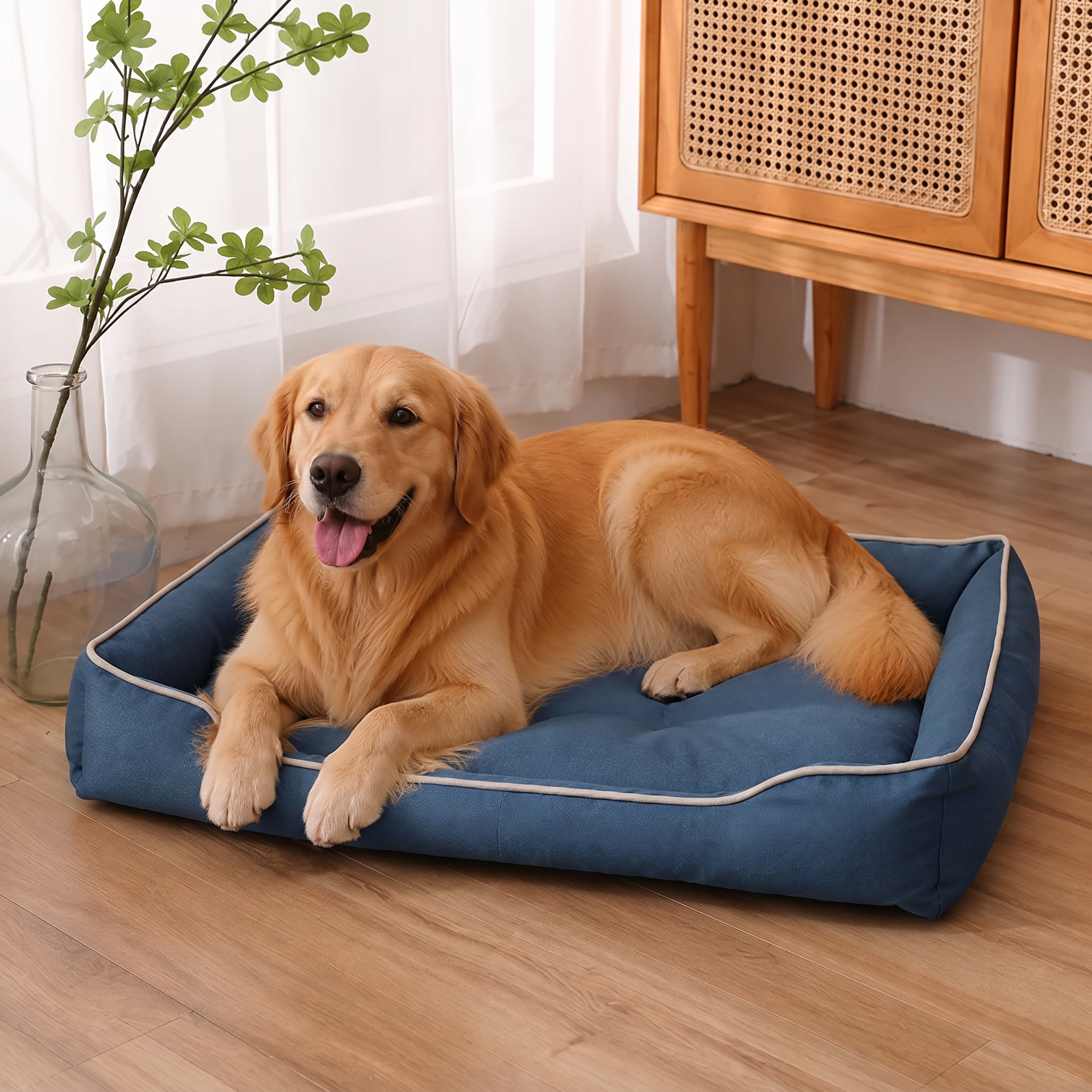 DogBedHouse Soft Fleece & Waterproof Bottom Pet Sofa