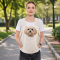 DogBedHouse Waterproof & Windproof Hands-Free Pet Carrier (Front Chest Backpack)