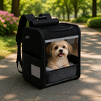 DogBedHouse Breathable Mesh & Water-Resistant Pet Backpack
