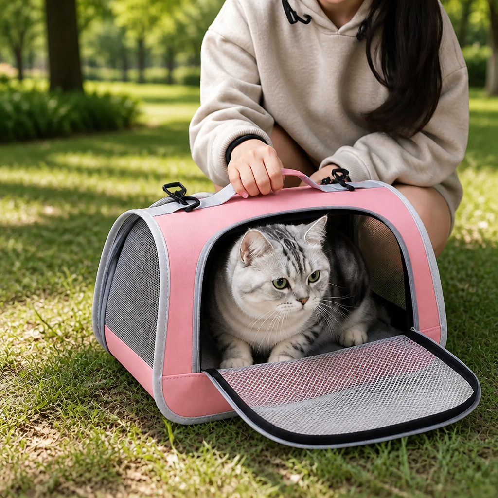 DogBedHouse Breathable Mesh & Lightweight Pet Carrier