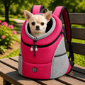 DogBedHouse Breathable Mesh & Reflective Backpack Carrier (Removable Pad)