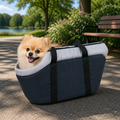 DogBedHouse Soft-Sided & Adjustable Inner Pad Travel Carrier