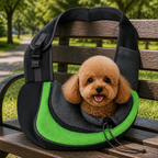 DogBedHouse Breathable Mesh & Padded Straps Pet Carrier Backpack (Removable Fleece)