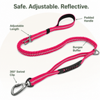 DogBedHouse Adjustable Durable Nylon Dog Leash (Quick-Release)