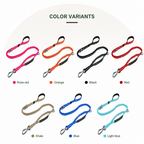 DogBedHouse Adjustable Durable Nylon Dog Leash (Quick-Release)