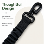 DogBedHouse Retractable Elastic Nylon Dog Car Seat Belt