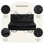DogBedHouse Waterproof Heavy-Duty Scratchproof Car Seat Cover (Hammock Style)