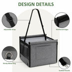 DogBedHouse Waterproof & Foldable Safety Mesh Car Seat