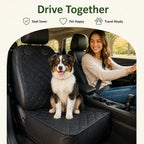 DogBedHouse Waterproof 600D Nylon & Non-Slip Car Seat Cover (Front Seat)
