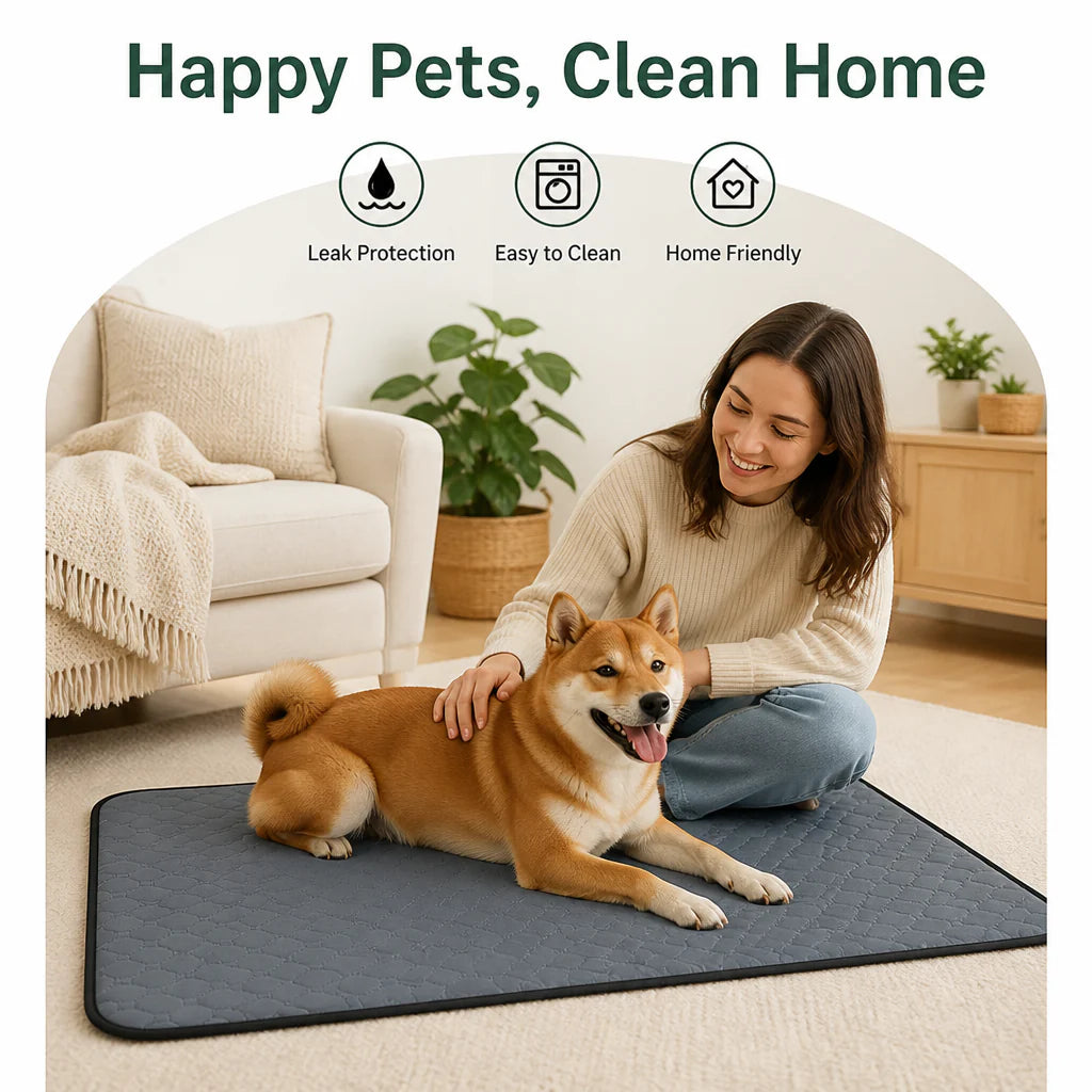 DogBedHouse Ultra Absorbent Waterproof Non-Slip Dog Training Pad