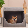 Enclosed Dog Bed for Warmth and Comfort for Pets